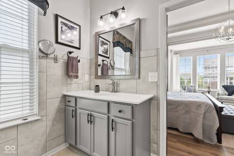 Bathroom at 1505 Avondale Drive, Westfield, IN