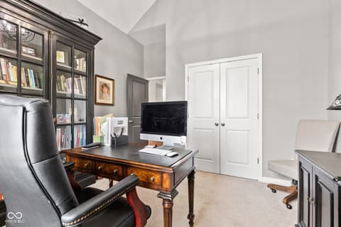 Home office at 1505 Avondale Drive, Westfield, IN