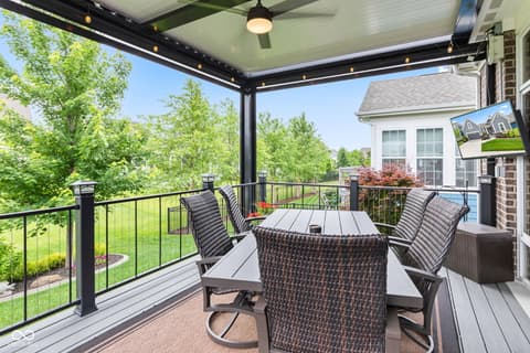 Outdoor living area at 1505 Avondale Drive, Westfield, IN