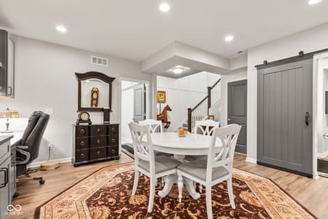 Dining room at 1505 Avondale Drive, Westfield, IN
