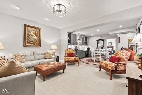 Living room at 1505 Avondale Drive, Westfield, IN