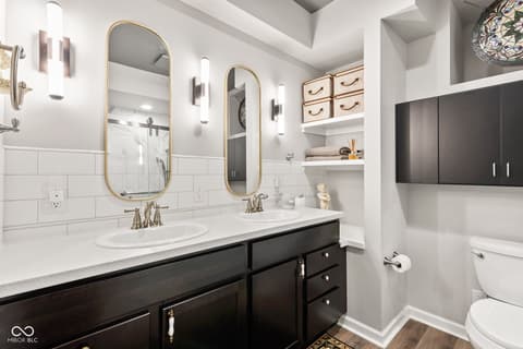 Bathroom at 1505 Avondale Drive, Westfield, IN