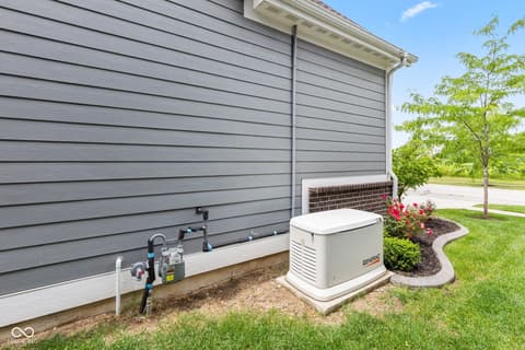Side exterior at 1505 Avondale Drive, Westfield, IN