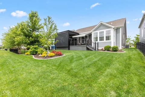 Backyard at 1505 Avondale Drive, Westfield, IN