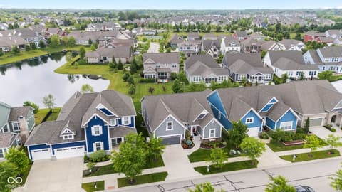 Aerial view at 1505 Avondale Drive, Westfield, IN