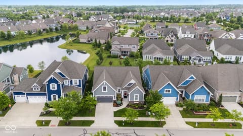 Aerial view at 1505 Avondale Drive, Westfield, IN