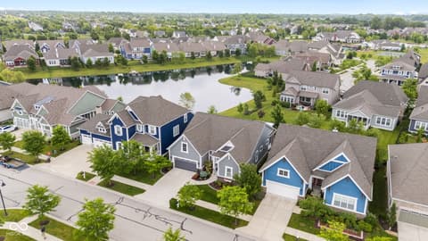 Aerial view at 1505 Avondale Drive, Westfield, IN