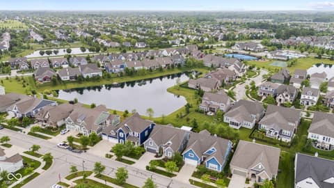 Aerial view at 1505 Avondale Drive, Westfield, IN