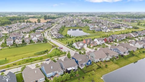 Aerial view at 1505 Avondale Drive, Westfield, IN