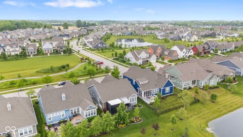 Aerial view at 1505 Avondale Drive, Westfield, IN