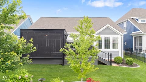 Backyard at 1505 Avondale Drive, Westfield, IN
