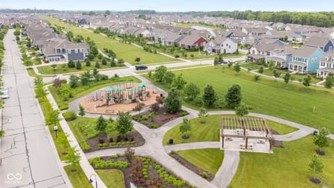 Aerial view at 1505 Avondale Drive, Westfield, IN