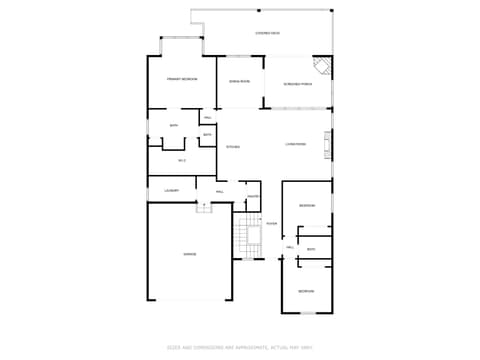 Floor Plan — 1505 Avondale Drive, Westfield, IN