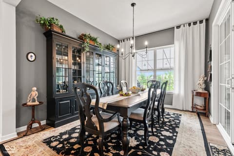 Dining room at 1505 Avondale Drive, Westfield, IN
