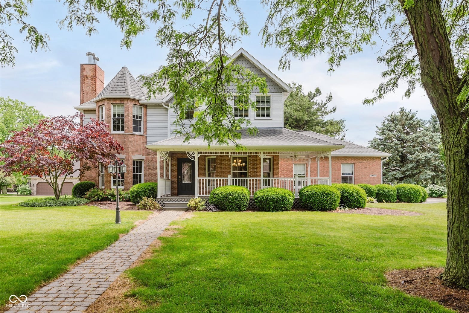 Front exterior at 7305 W Saint Andrews Avenue, Yorktown, IN