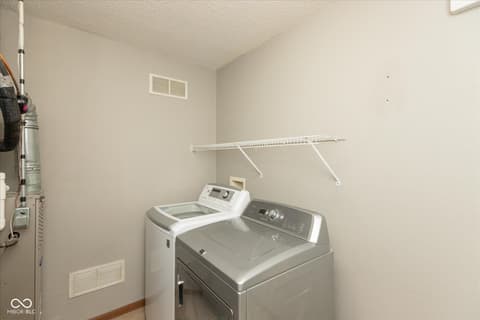 Laundry room at 18005 Gasparilla Court, Westfield, IN
