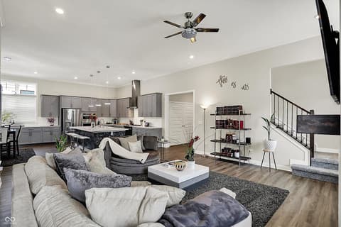 Living room at 1586 Mairn Avenue, Carmel, IN