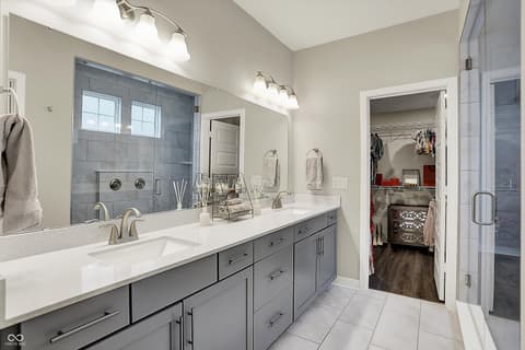 Bathroom at 1586 Mairn Avenue, Carmel, IN