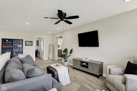Living room at 1586 Mairn Avenue, Carmel, IN