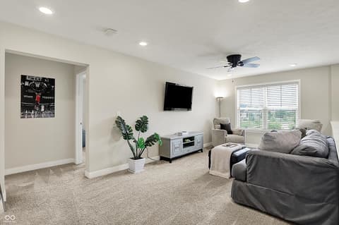 Living room at 1586 Mairn Avenue, Carmel, IN