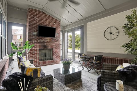 Living room at 1586 Mairn Avenue, Carmel, IN