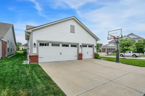Side exterior at 1586 Mairn Avenue, Carmel, IN