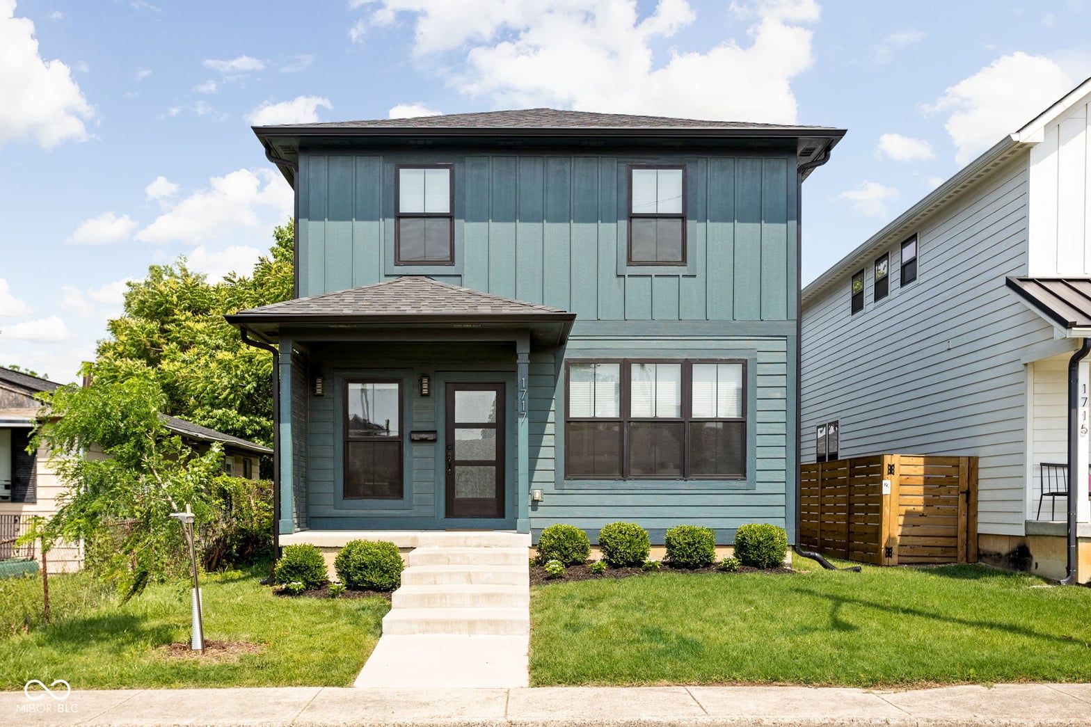 Front exterior at 1717 Carrollton Avenue, Indianapolis, IN