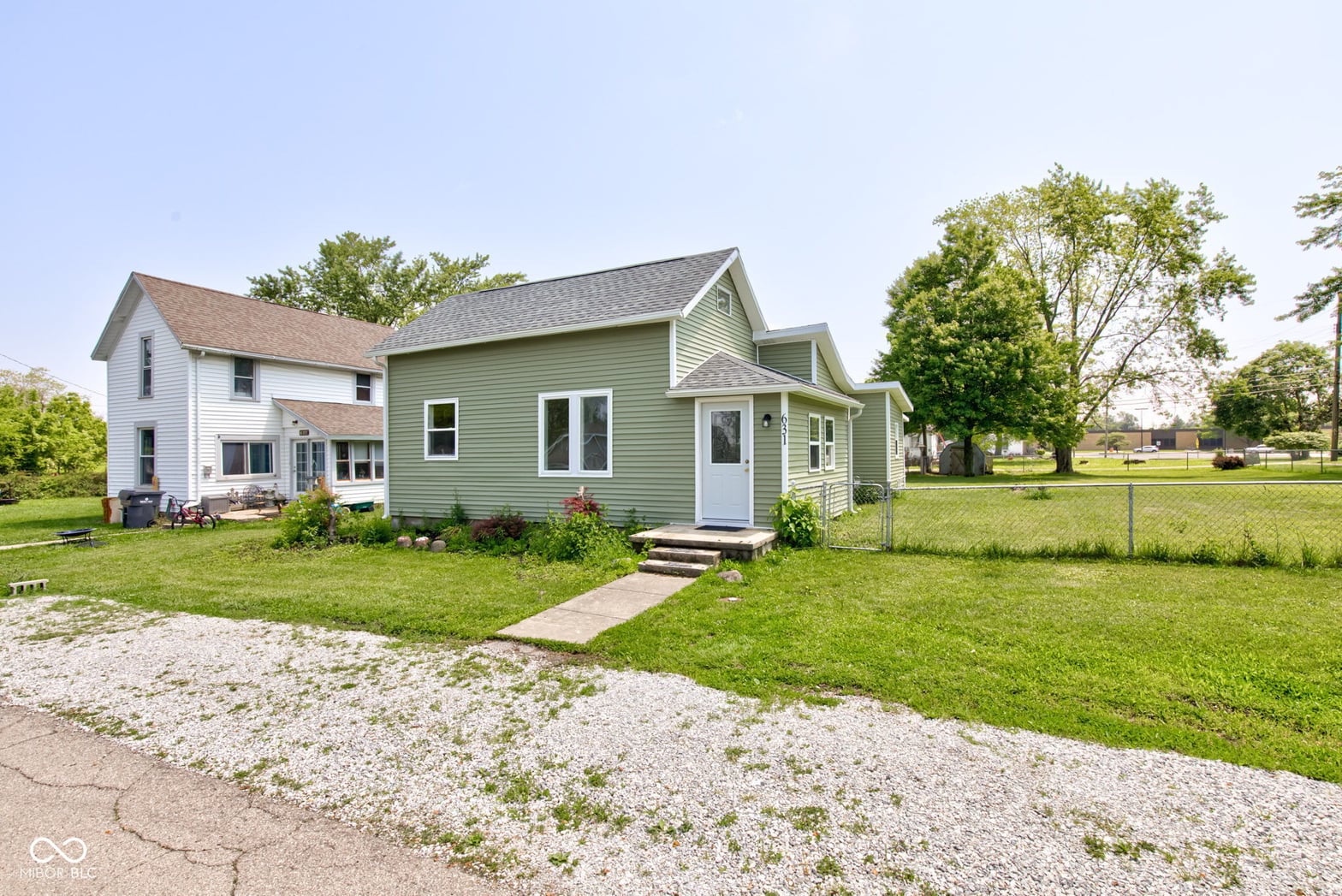 Front exterior at 631 N Hickory Street, Dunkirk, IN