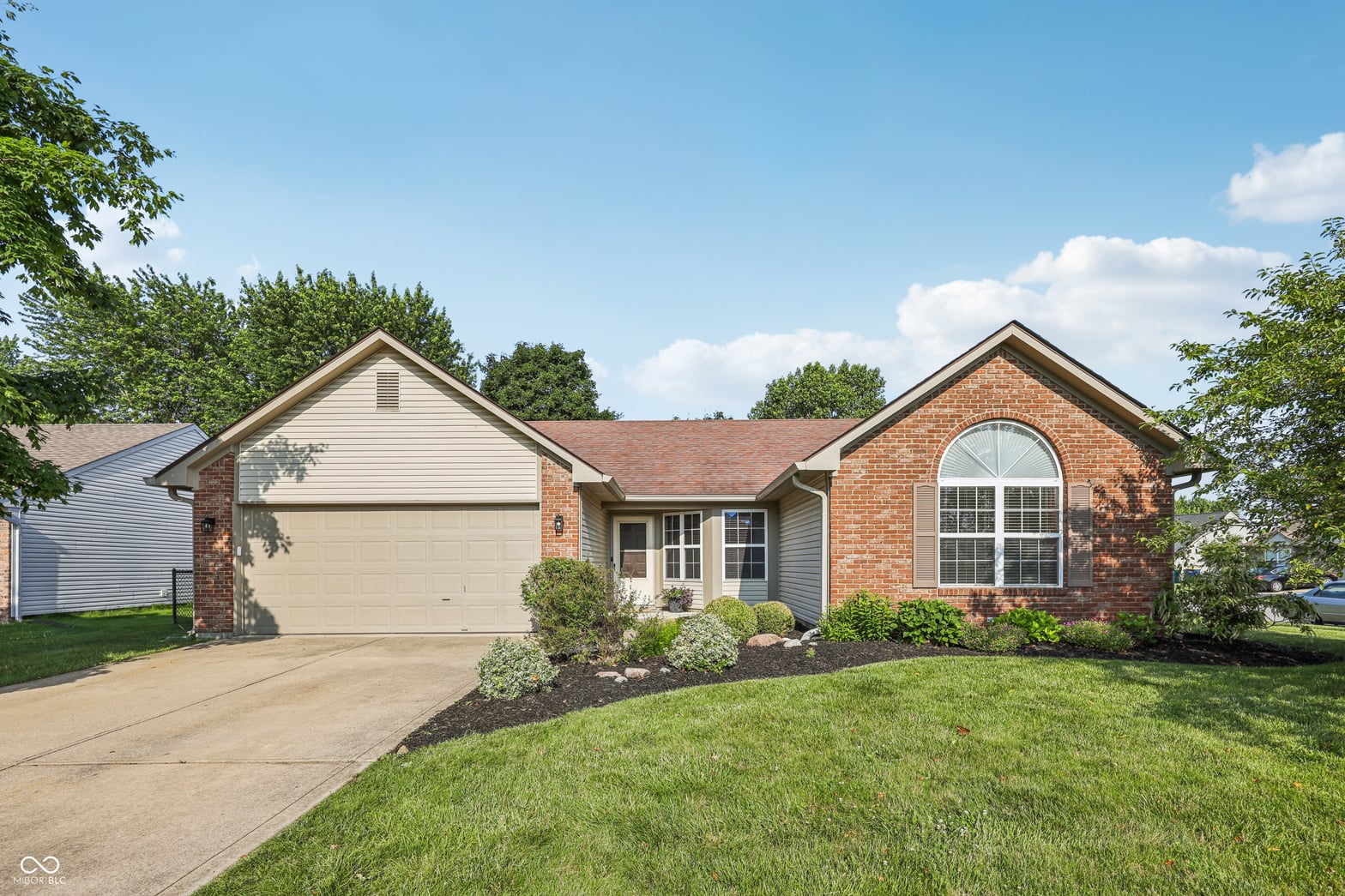 Front exterior at 12848 Patrick Court, Fishers, IN