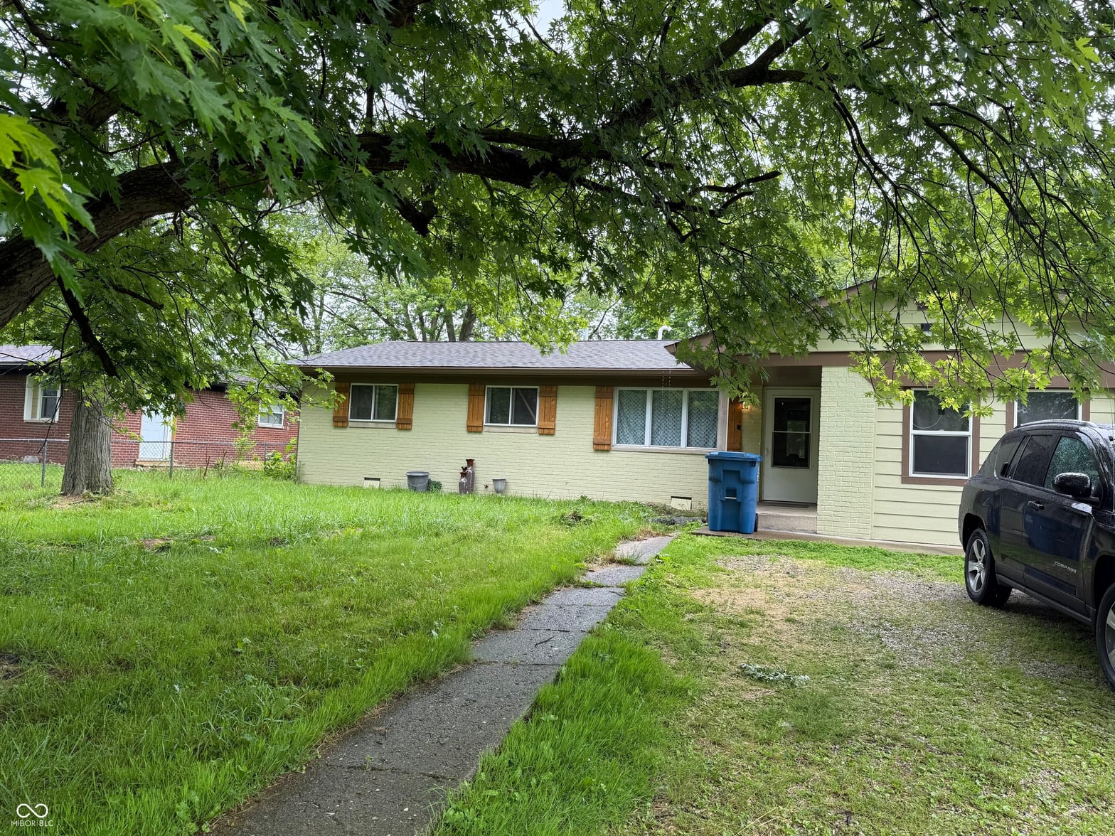 Front exterior at 1308 Phillips Drive, Indianapolis, IN