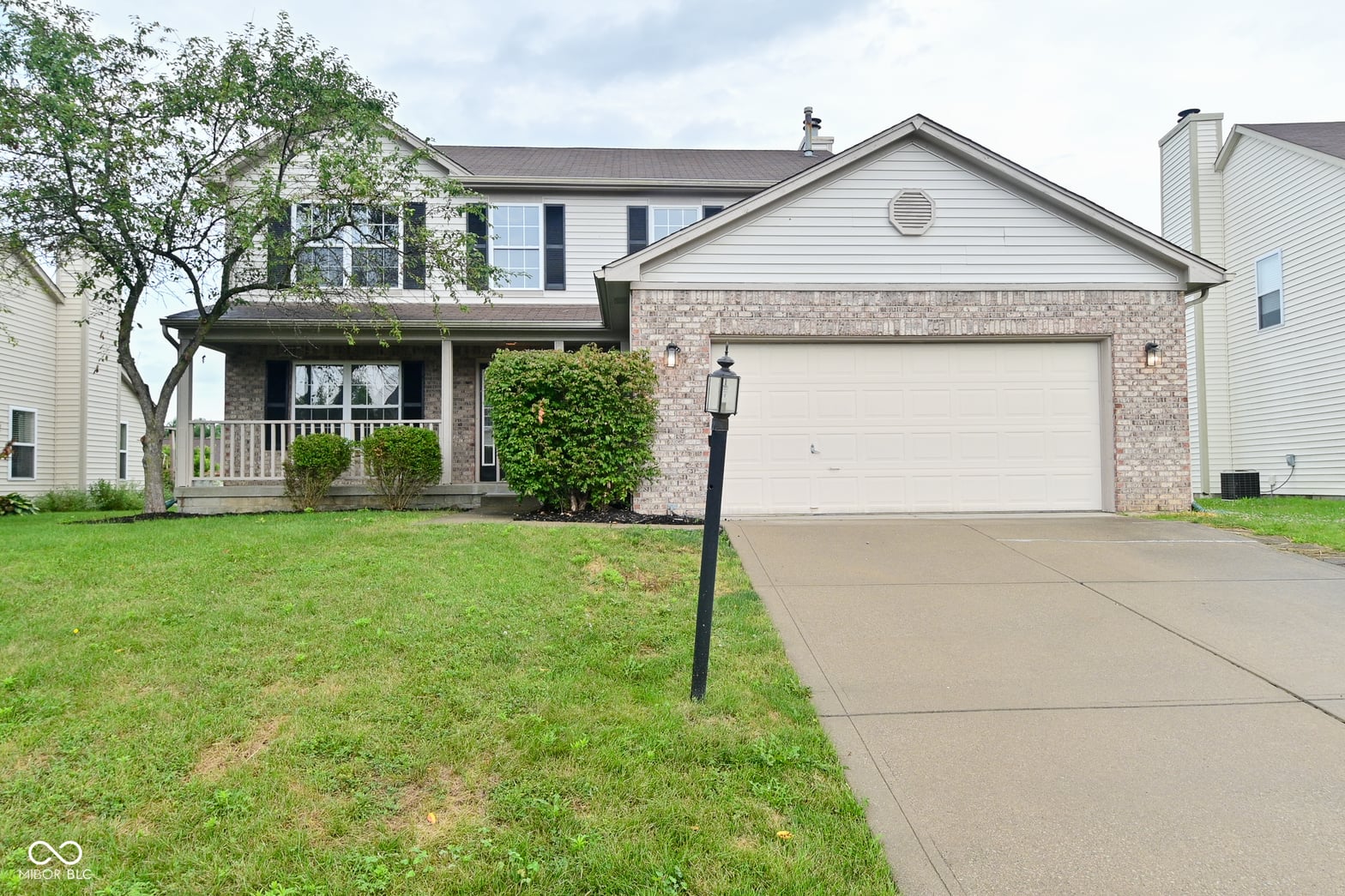 Front exterior at 10150 Beresford Court, Fishers, IN