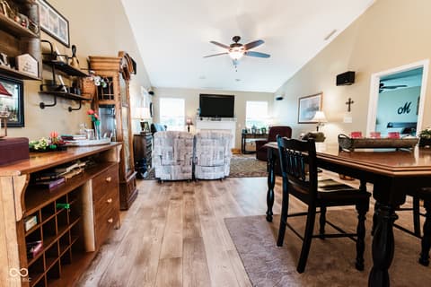 Dining room at 4233 Pearson Drive, Westfield, IN