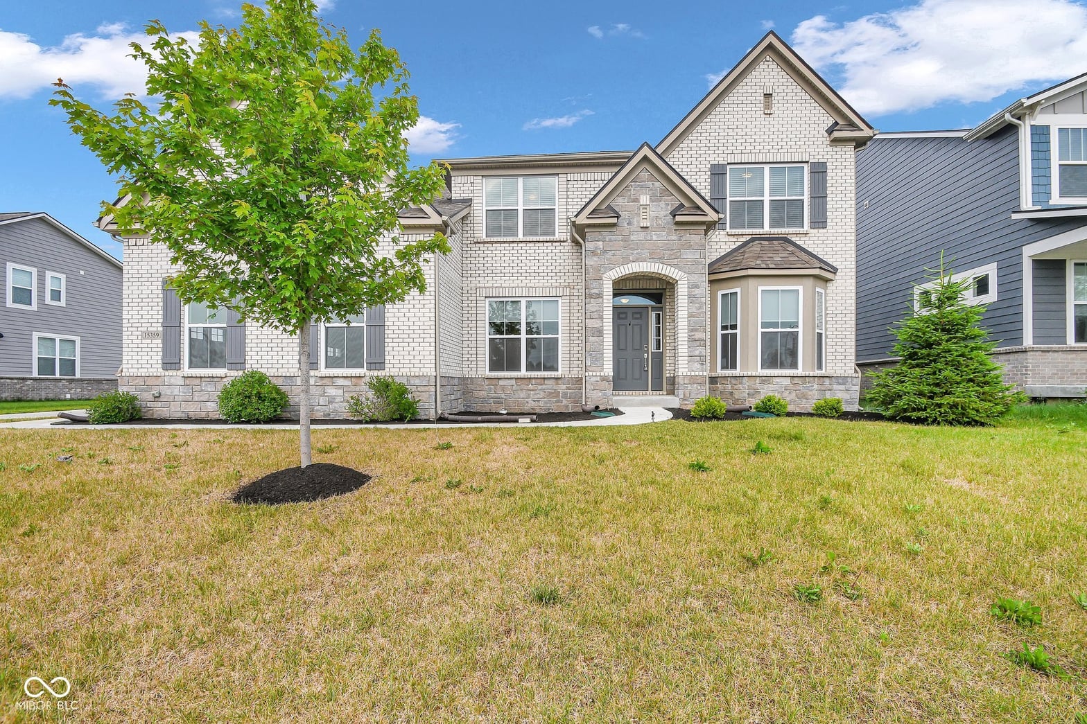 Front exterior at 15359 Manning Way, Westfield, IN