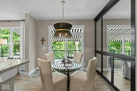Dining room at 14442 Treasure Creek Lane, Fishers, IN