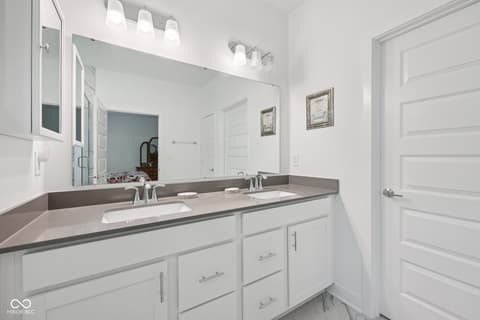 Bathroom at 624 Faudree Drive, Westfield, IN