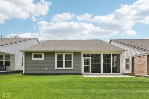 Backyard at 624 Faudree Drive, Westfield, IN