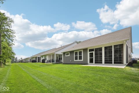 Backyard at 624 Faudree Drive, Westfield, IN
