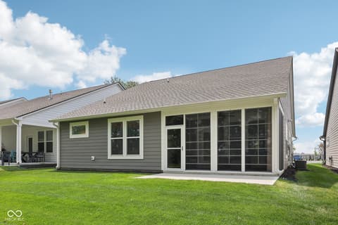 Backyard at 624 Faudree Drive, Westfield, IN