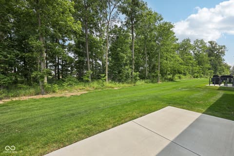 Yard at 624 Faudree Drive, Westfield, IN