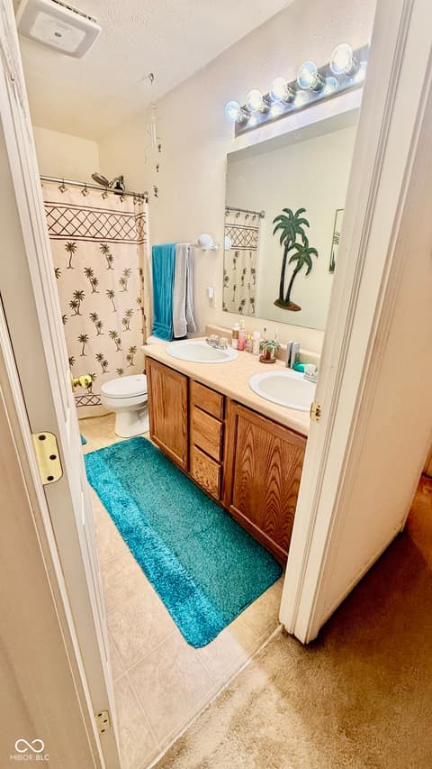 Bathroom at 5924 Sable Drive, Indianapolis, IN