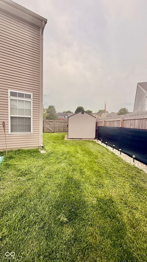 Yard at 5924 Sable Drive, Indianapolis, IN