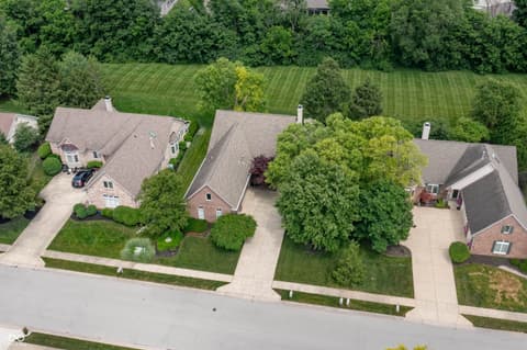 Aerial view at 3545 Inverness Boulevard, Carmel, IN