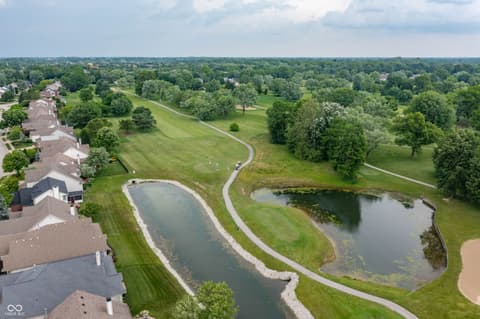 Aerial view at 3545 Inverness Boulevard, Carmel, IN
