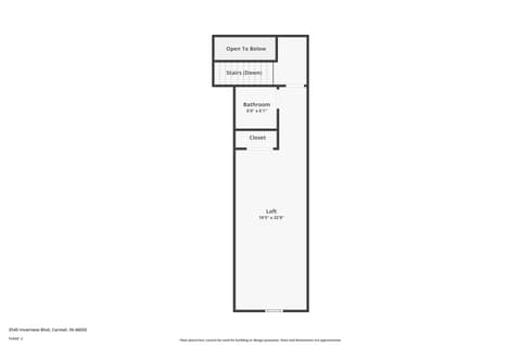 Floor Plan — 3545 Inverness Boulevard, Carmel, IN
