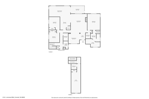 Floor Plan — 3545 Inverness Boulevard, Carmel, IN