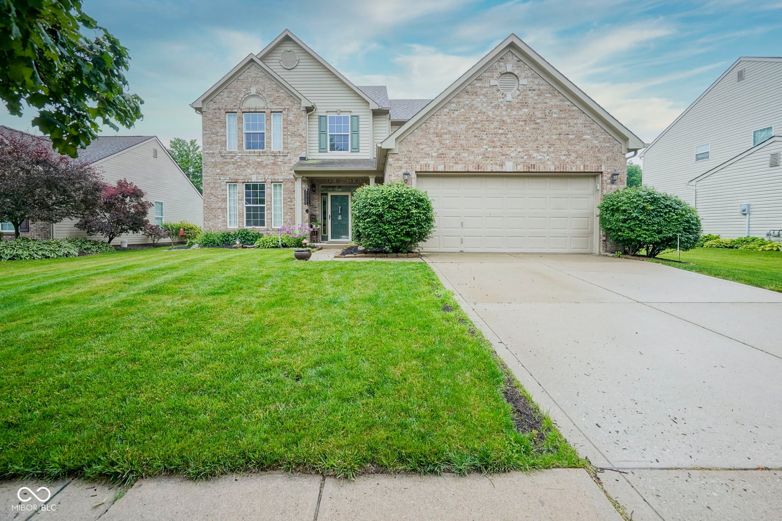 Front exterior at 16095 Tenor Way, Noblesville, IN