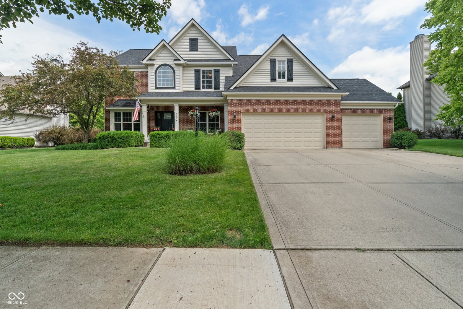 Front exterior at 8904 Carnation Drive, Noblesville, IN