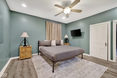 Bedroom at 2446 Carrollton Avenue, Indianapolis, IN