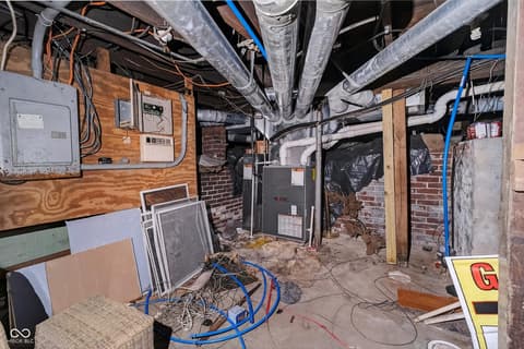 Basement at 2446 Carrollton Avenue, Indianapolis, IN