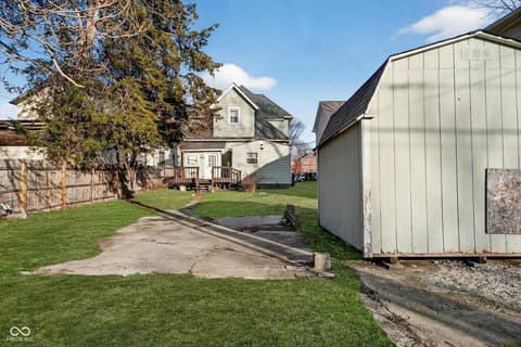 Yard at 2446 Carrollton Avenue, Indianapolis, IN